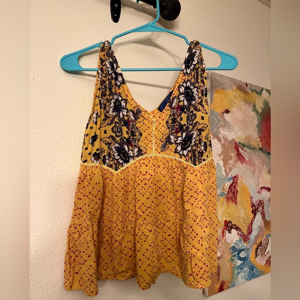 Francesca’s Floral Tank